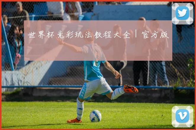 世界杯竞彩玩法教程大全｜官方版